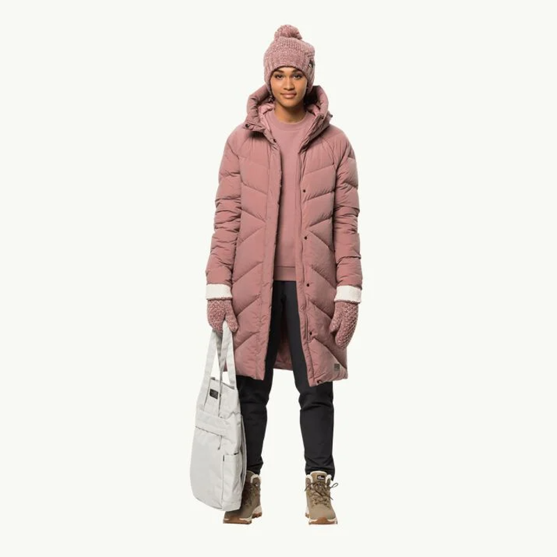 Jack Wolfskin Highloft Knit Cap Womens in Afterglow -1